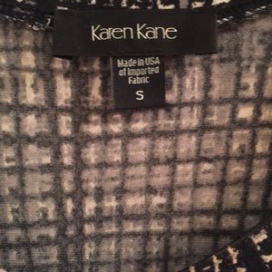 Karen Kane black print dress